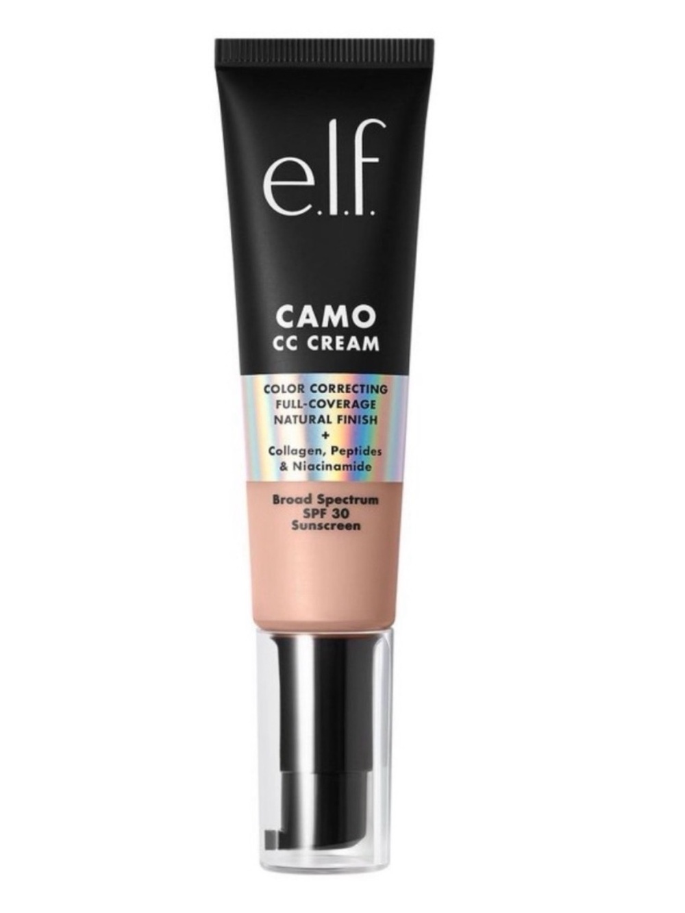 NWT e.l.f. Camo CC Cream - 150 C Fair -
1.05oz: Contains Hyaluronic Acid, SPF 30